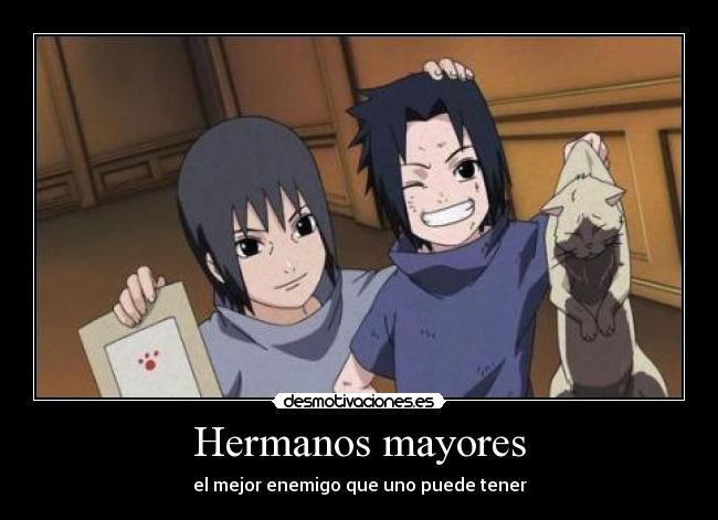 Hermanos mayores - el mejor enemigo que uno puede tener