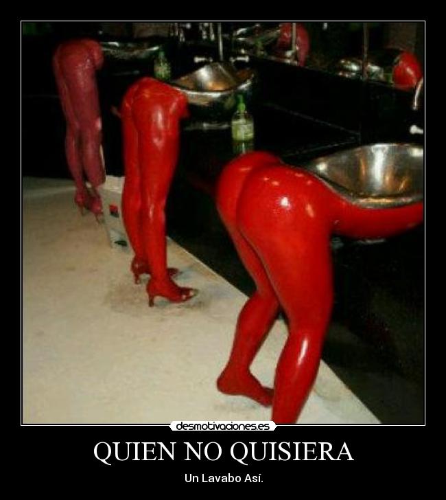 QUIEN NO QUISIERA - Un Lavabo Así.