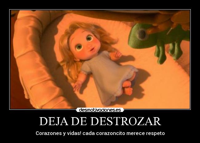 DEJA DE DESTROZAR - 
