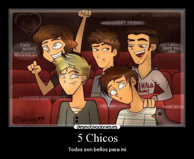 5 Chicos - Todos son bellos para mi