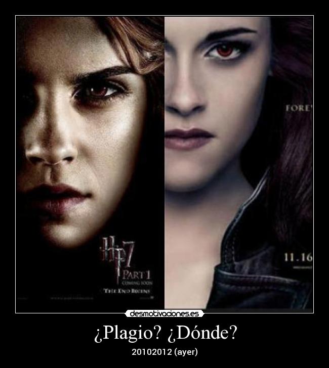 ¿Plagio? ¿Dónde? - 20102012 (ayer)