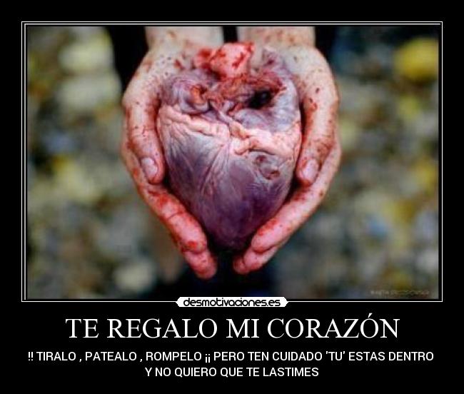 carteles corazon mikusaku desmotivaciones