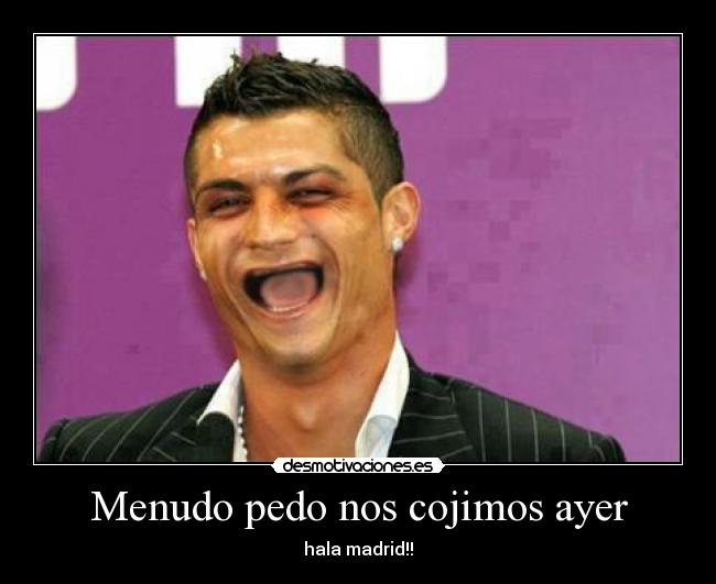 Menudo pedo nos cojimos ayer - 