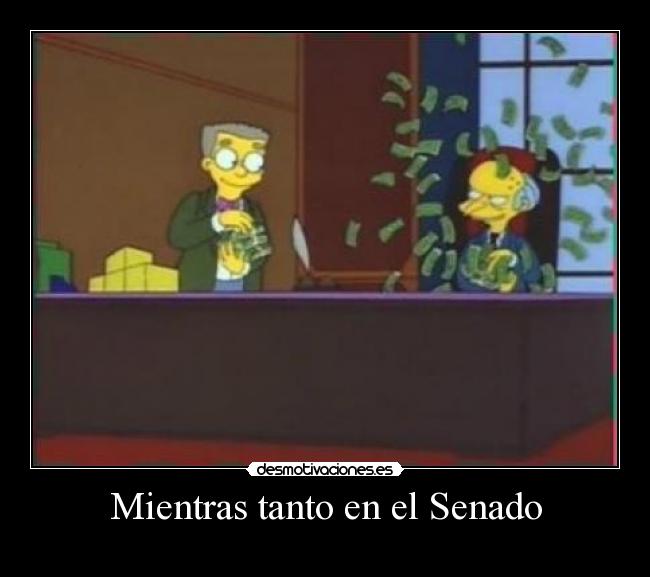 Mientras tanto en el Senado -