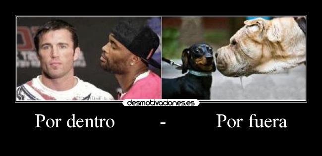 Por dentro         -          Por fuera - 