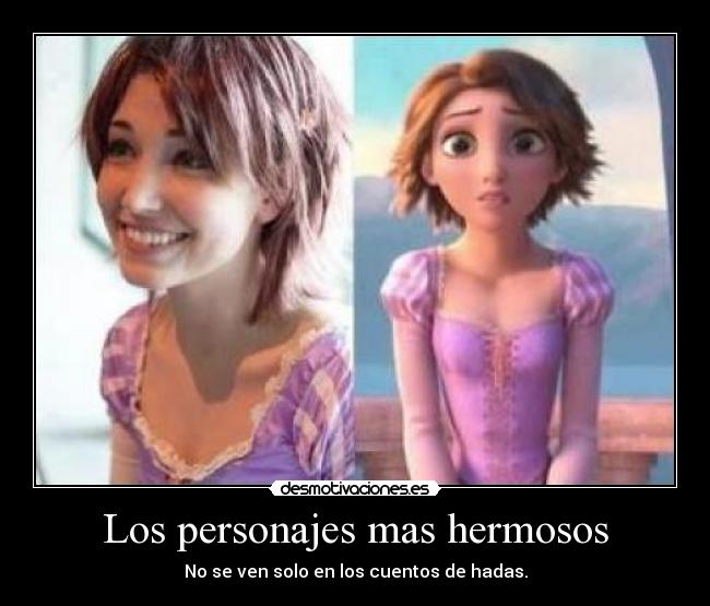 Los personajes mas hermosos - 