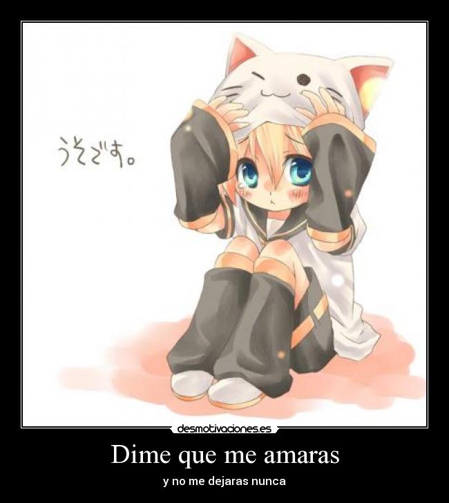 Dime que me amaras -