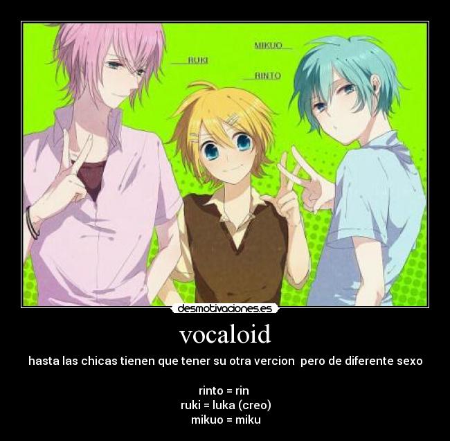 vocaloid -