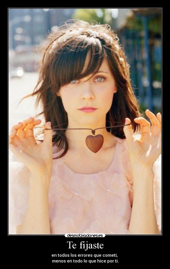 Te fijaste - 