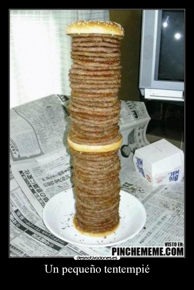 Un pequeño tentempié -
