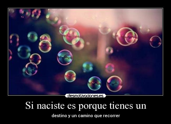 Si naciste es porque tienes un -