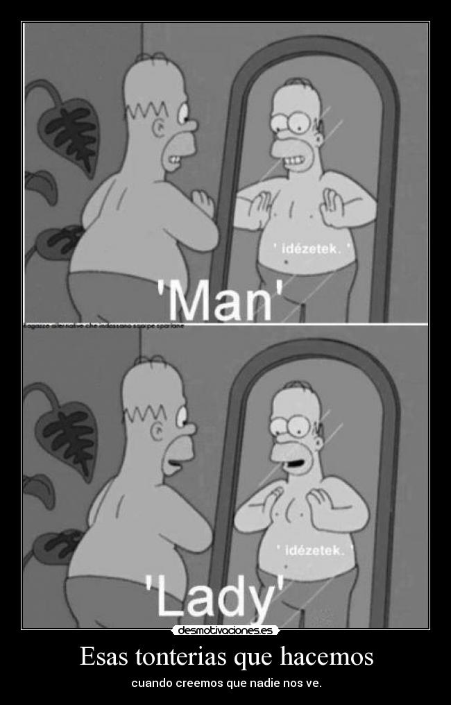 Esas tonterias que hacemos -