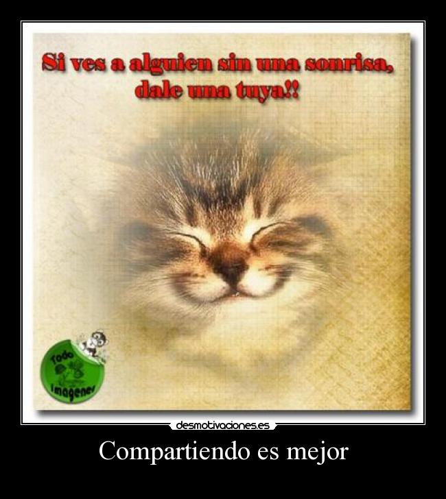 Compartiendo es mejor -
