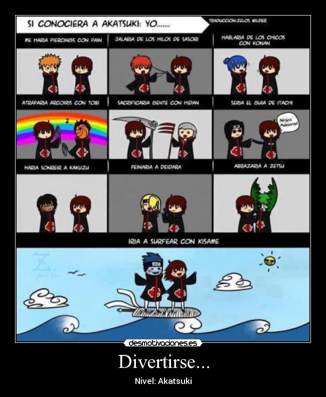 Divertirse... - Nivel: Akatsuki