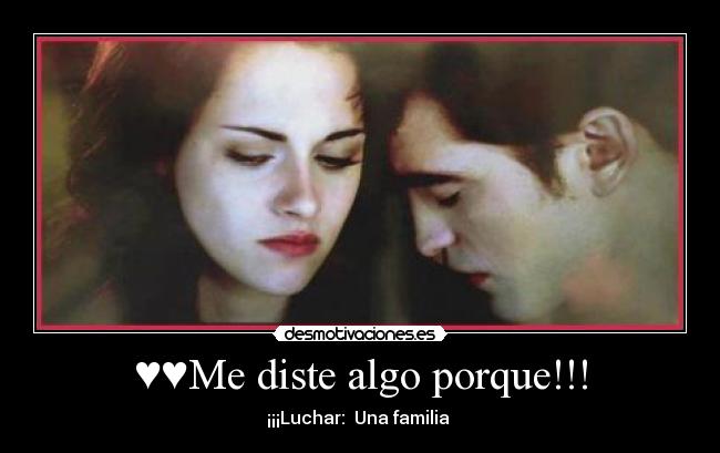 ♥♥Me diste algo porque!!! - ¡¡¡Luchar:  Una familia♥♥