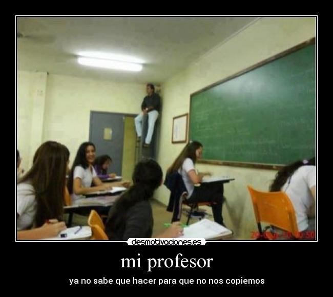 mi profesor - 