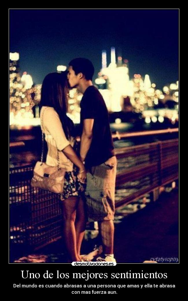 Uno de los mejores sentimientos -