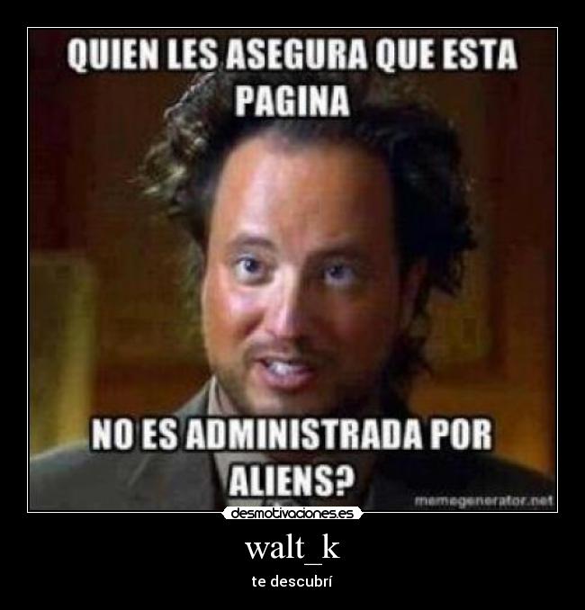 walt_k - te descubrí