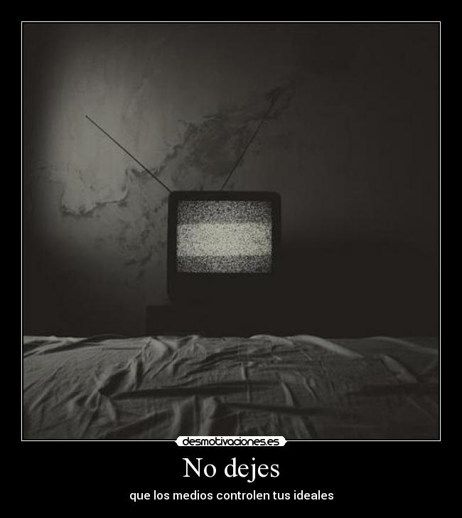 No dejes -