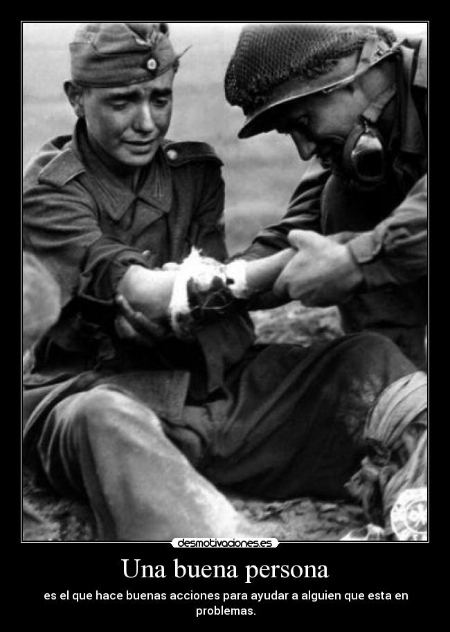 Una buena persona -
