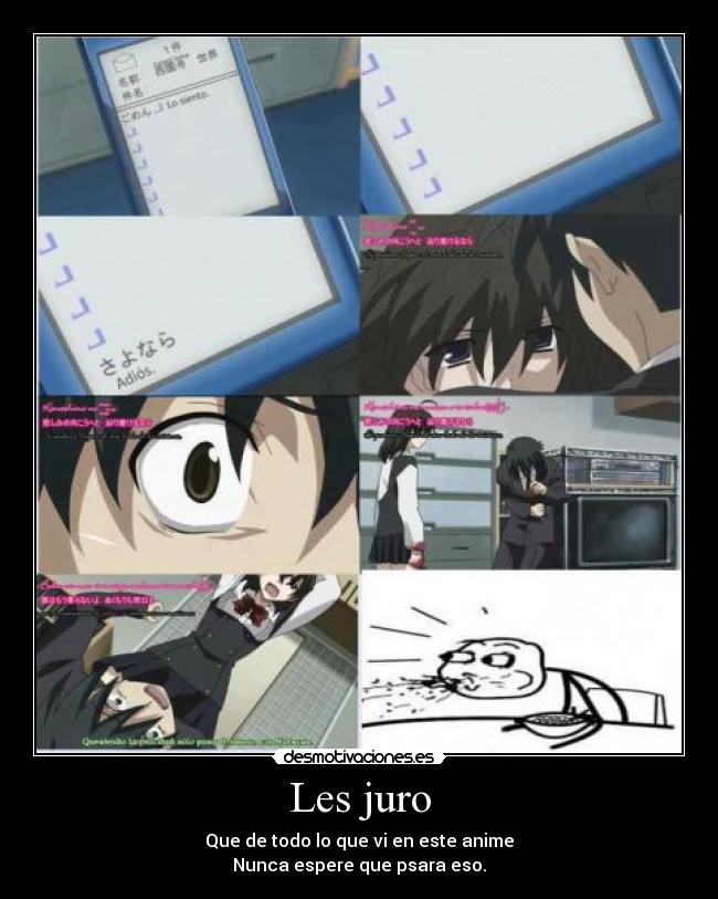 Les juro -