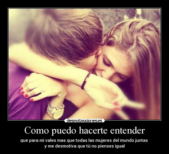 Como puedo hacerte entender - 