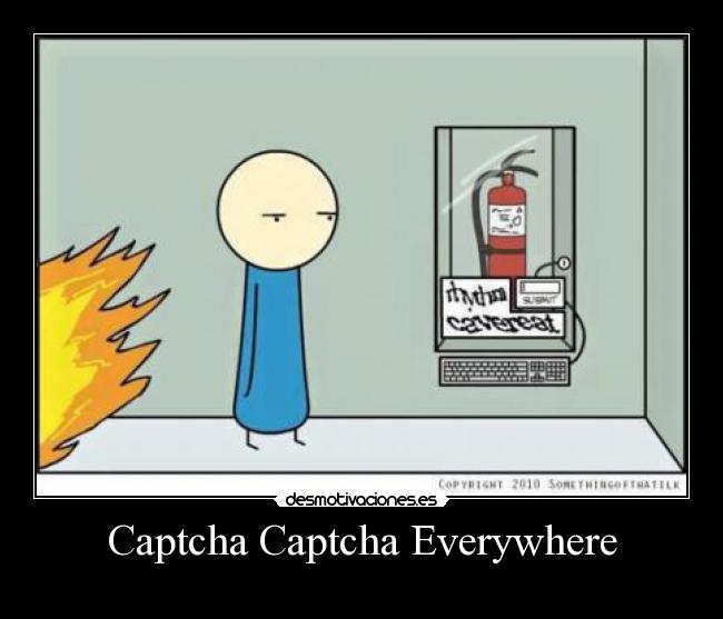 Captcha Captcha Everywhere - 