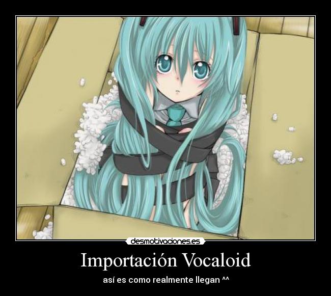 Importación Vocaloid -