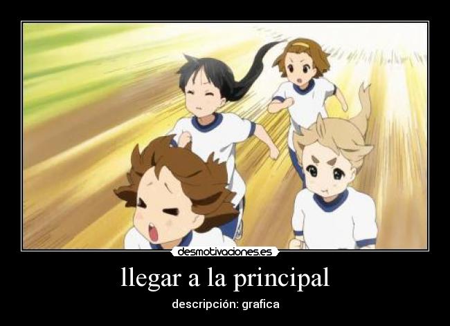 llegar a la principal - descripción: grafica