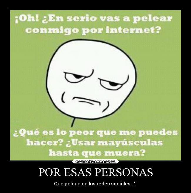 POR ESAS PERSONAS - 