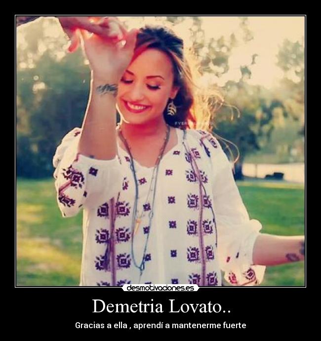Demetria Lovato.. -