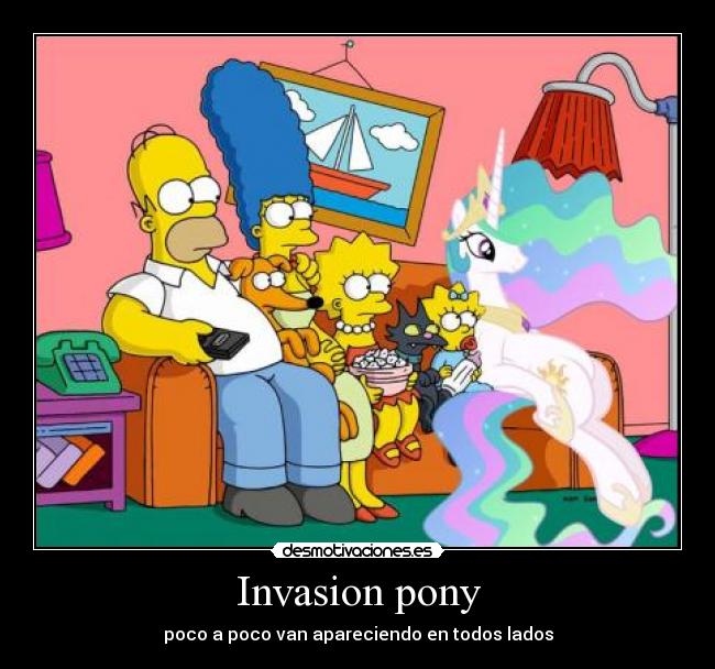 Invasion pony - poco a poco van apareciendo en todos lados
