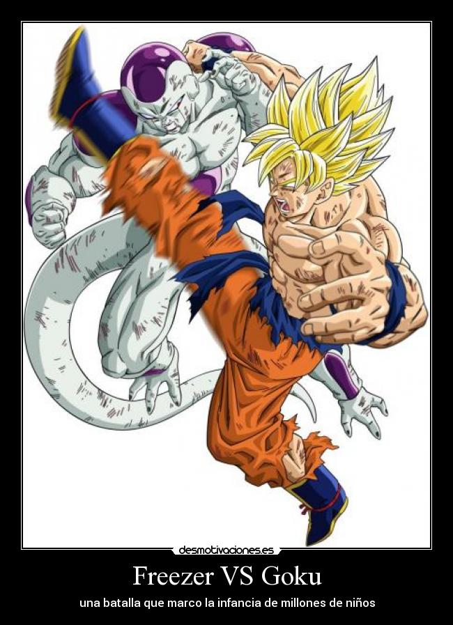 Freezer VS Goku - 