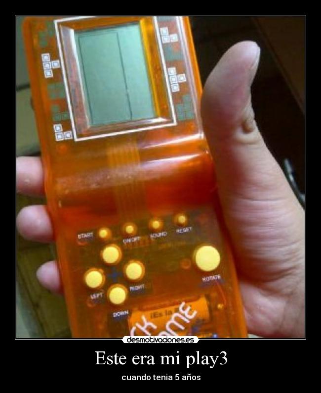 Este era mi play3 -