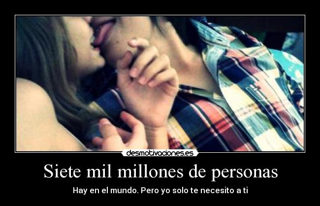 Siete mil millones de personas - 