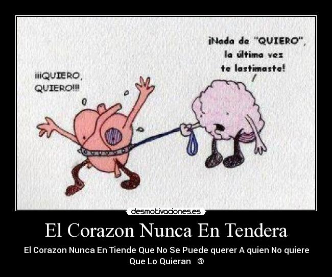 El Corazon Nunca En Tendera -