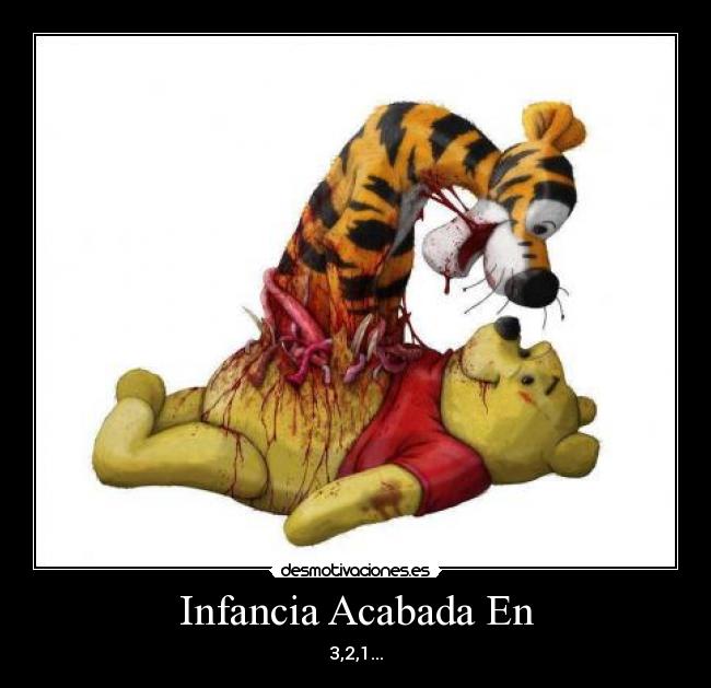 carteles infancia infancia irrealidad desmotivaciones