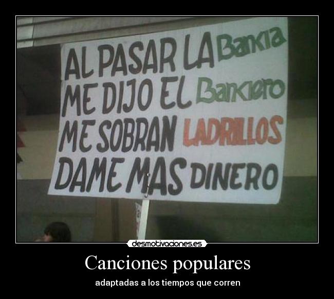 Canciones populares -