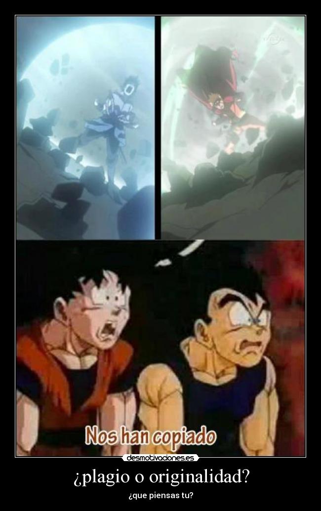 ¿plagio o originalidad? - ¿que piensas tu?