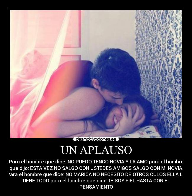 carteles hombres aplauso desmotivaciones