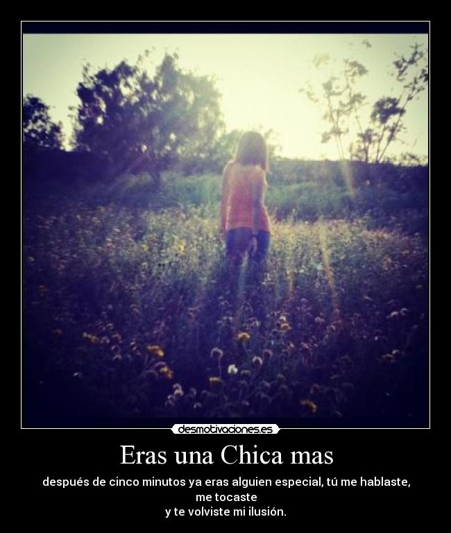 carteles eras una chica mas desmotivaciones