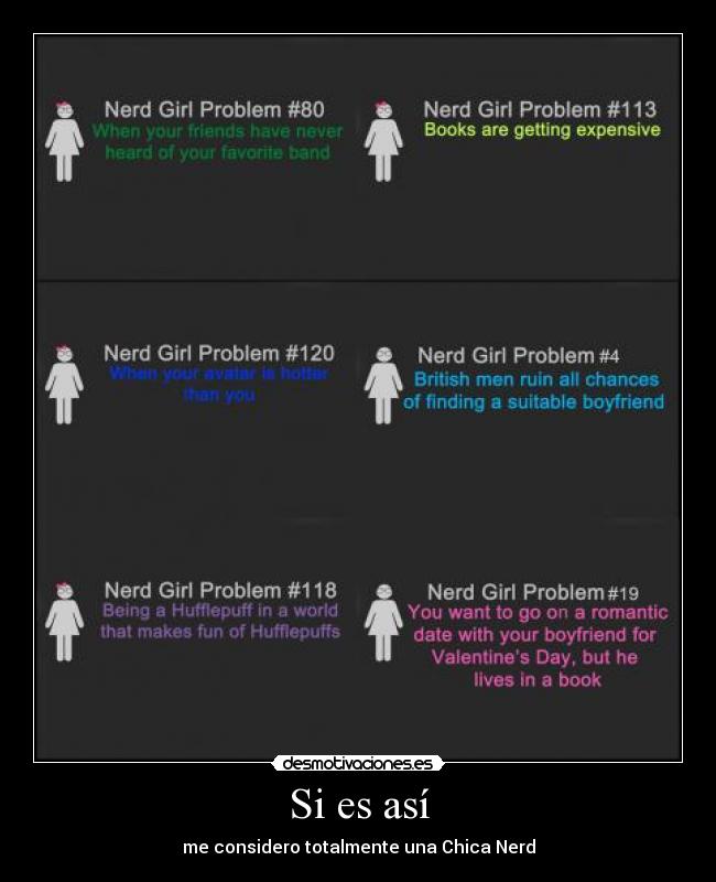 carteles orgullo nerd desmotivaciones