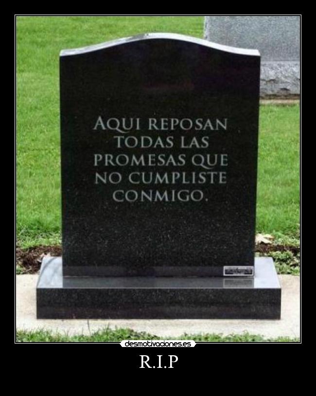 carteles rip desmotivaciones