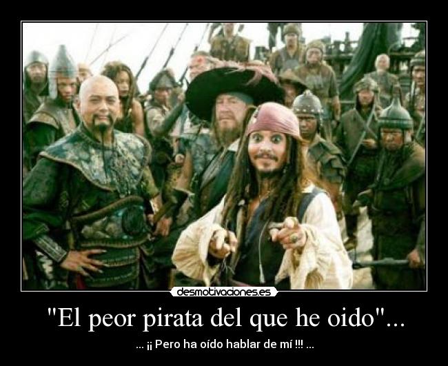 carteles piratas ron perla negra fin del mundo desmotivaciones