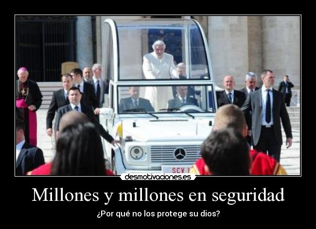 Millones y millones en seguridad - 