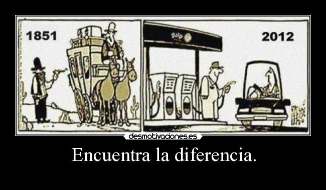 Encuentra la diferencia. - 