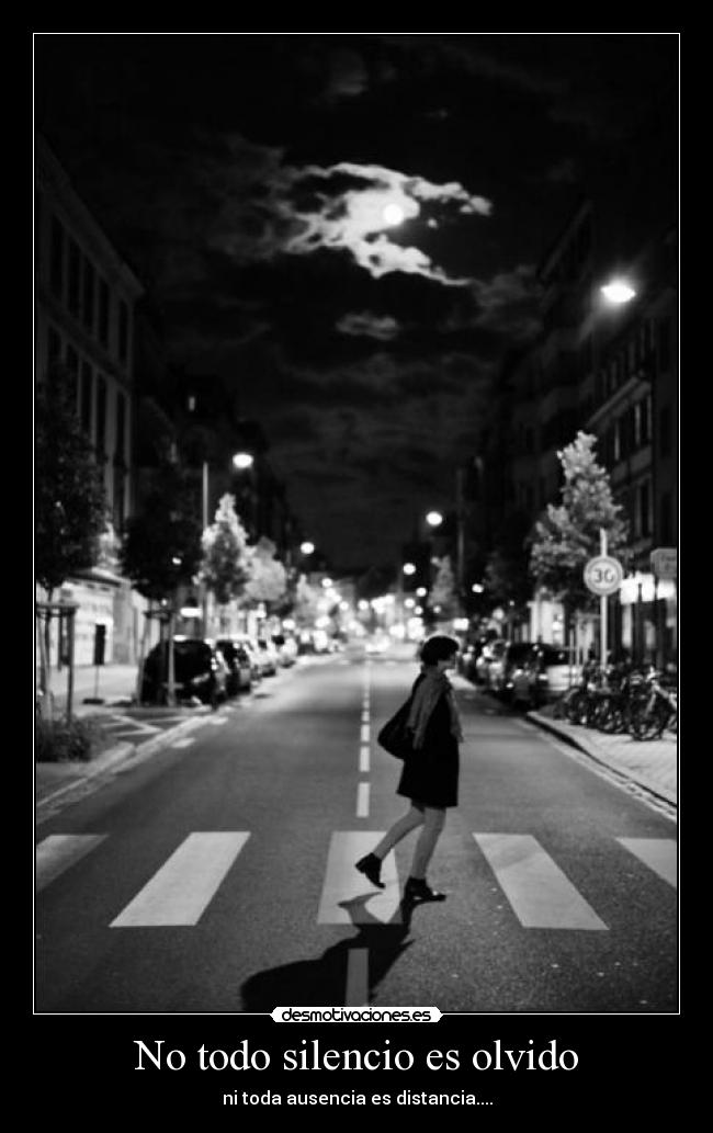 No todo silencio es olvido - 