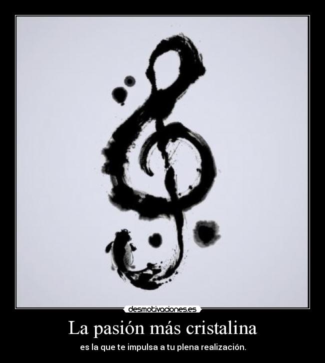 La pasión más cristalina - 