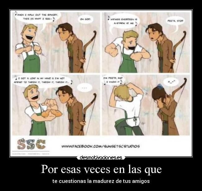 Por esas veces en las que -