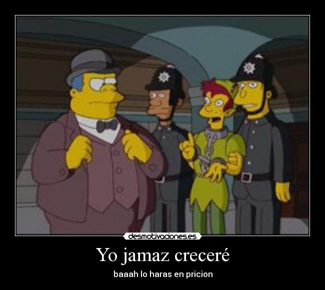 Yo jamaz creceré - baaah lo haras en pricion